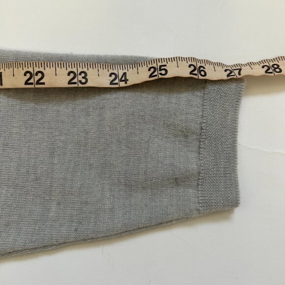 Lululemon Simply Wool Merino Knit Sweater pullover Heather Starlight Gray READ - Picture 13 of 14
